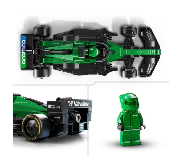 LEGO Speed Champions 77245 Bolid F1® Aston Martin Aramco AMR24 - 1308234 - zdjęcie 8